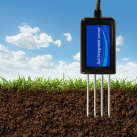 Capteur de sol intégré LoRa/LoRaWAN 8 en 1 avec mesure de la température et de l'humidité Sortie RS485/SDI-12 5-24V DC