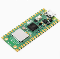 Stok FYX untuk Raspberry Pi Pico 2 W Development Board Wireless MCU Board dengan WiFi BT Pre Soldered Headers Berkualitas Tinggi