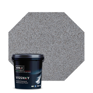 Vissney Texture de mur de peinture en aérosol de peinture murale texturée de sable de qualité supérieure en émulsion acrylique - Product Image 4