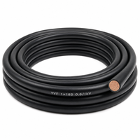 Câble mobile YVF 1 conducteur 0,6/1 kV, gaine NBR résistante à l'usure, conducteur en cuivre pour câblage dynamique sur site 1*185 mm²