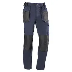 Pantaloni da Lavoro - 181 XS Flex - Colore: Nero / Blu Navy - Scopri i nostri pantaloni da lavoro, progettati per - Product Image 2