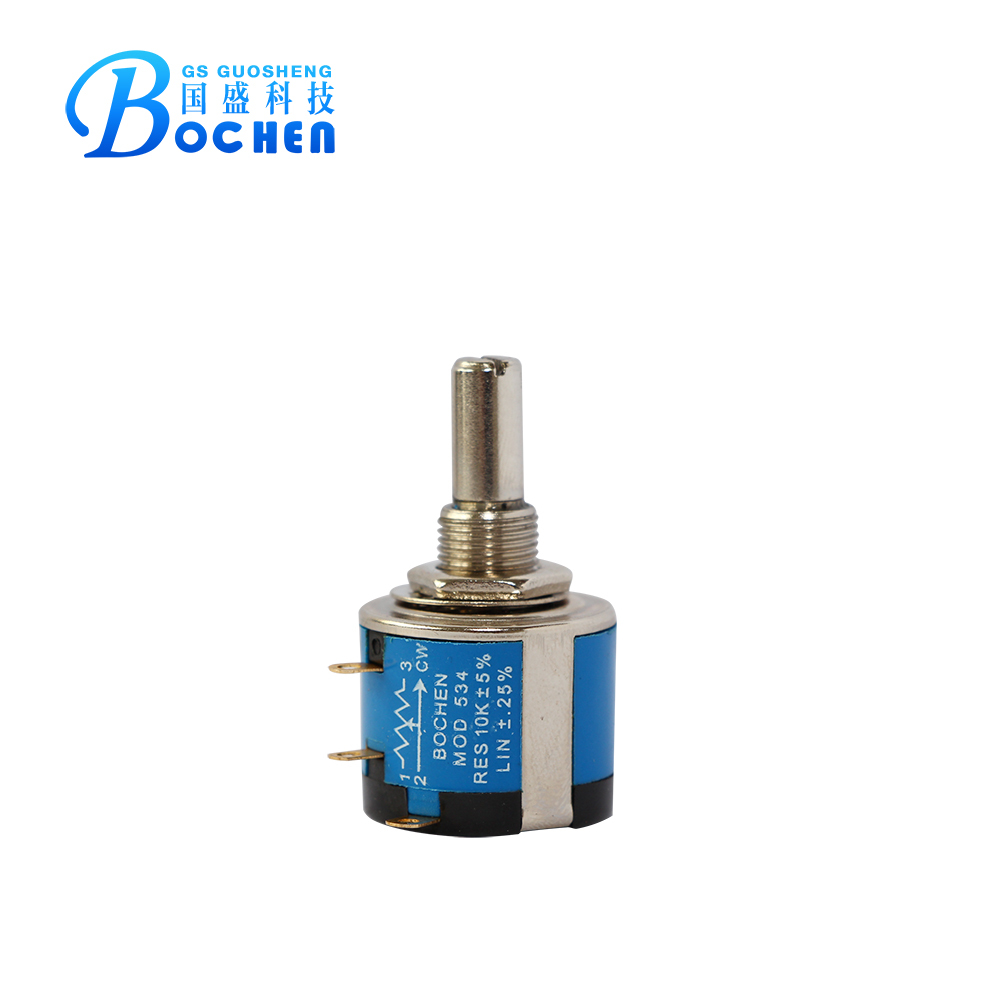 534 precision multi-turn wirewound potentiometer 10k