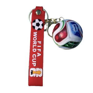 Wholesale of <b>keychains</b> for football fans, peripheral souvenirs, creative cartoon gifts - Product Image 1