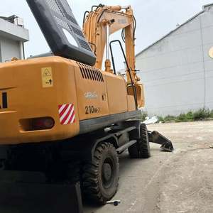 Miniexcavadora de ruedas Hyundai 210-7 usada, China, buen estado, precio bajo, características esenciales, motor de bomba de motor - Product Image 5
