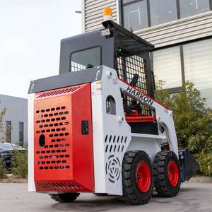 Mini pelle à godets avec grappin, godet à grappin, godet 4 en 1, débroussailleuse, grappin, fourche, broyeur, motoculteur rotatif - Product Image 6