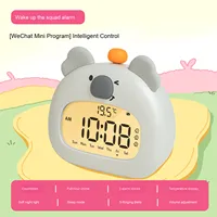 Axolotl horloge de Table intelligente Rechargeable LED veilleuse alarme affichage numérique éclaircit chambre Quartz électronique pour un usage domestique