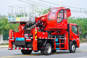 Camión Elevador Telescópico Hidráulico DONGFENG de 35M con Estabilizadores Autonivelantes y Sistema de Seguridad con Sensor de Carga - Product Image 6