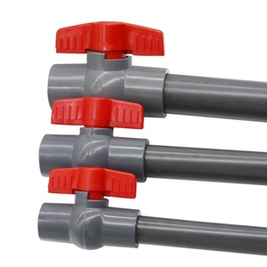 Robinet à bille bidirectionnel écologique et durable de 40 mm pour le contrôle de l'irrigation de jardin, coupe-circuit pour tuyau d'eau en PVC - Product Image 6