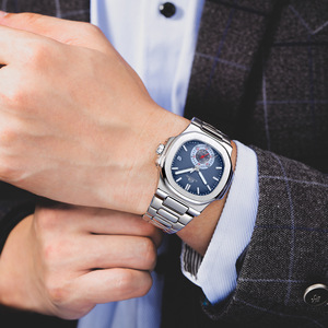 Oem Odm Men Watches Quality Luxury Square Dial Business Waterproof Automatic Mechanical Wristwatch Fashion Sport Steel <b>Clock</b> - Product Image 5