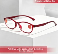 Lunettes de lecture anti-lumière bleue incassables TR90 2026, lunettes de vue pour seniors de marque avec étui, vente en gros