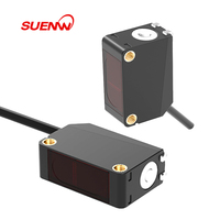 Sensor Fotoelektrik Laser TOF Pnp No Nc 24vdc Jarak 2m Sensor Optik SR-TF200P