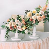 Bouquet de roses artificielles modernes et réalistes en soie parfumée, faites à la main, de qualité supérieure, pour Thanksgiving, Noël, Nouvel An, Pâques, Rentrée scolaire