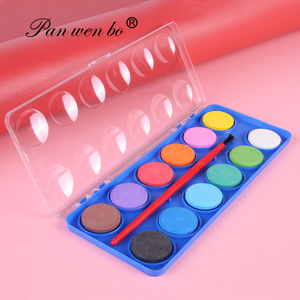 Juego de Pinturas de Acuarela Sólida de Alta Calidad para Artistas, 12 <span class=keywords><strong>Colores</strong></span>, Grado Profesional con Superficie de Papel - Product Image 3