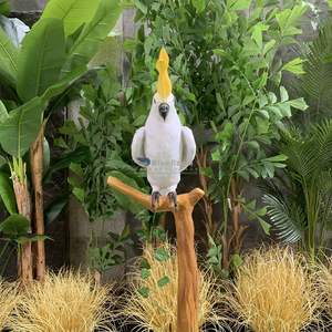 Super Vivid Animatronic Animal Modelo Animatronic Pájaros Cacatúa Blanca - Product Image 5