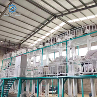 Ligne complète de décorticage et de traitement du riz PinYang 50-60T/J avec moteur, équipement de production de riz 2 tonnes/heure 380V