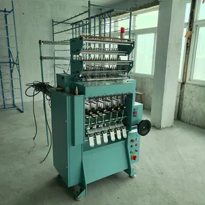 CREDIT OCEAN Cord Knitting Machine Cylinder Shoelace Rope Knitting Machine Cord Weaving Loom Automatic Shoelace Tipping Machine