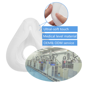 2 Stück Medium Res Med Air Fit F20 Kissen ersatz, Silikon-Vollgesichts-CPAP-Kissen verbessern Ihren Schlaf gut - Product Image 1