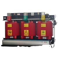 Transformateur de puissance de type sec résistant aux hautes températures, simple/triple phase, transformateur de distribution spécial pour immeubles de grande hauteur, ignifuge