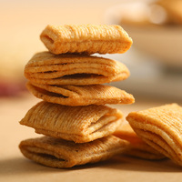 Huanglaowu Chips et craquelins croustillants au blé soufflé aromatisés au barbecue salé