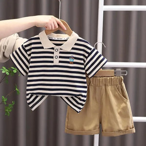 Set di vestiti per neonati alla moda estiva - Product Image 3