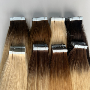 Extensiones de Cabello Humano con Cinta Adhesiva, Extensiones de Cabello Natural con Cinta Adhesiva - Product Image 1