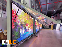 Étanche ip65 haute résolution Nationstar led puce HD clairement P2 P2.5 écran de publicité extérieure totem numérique