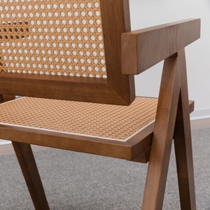 Silla K Nórdica Moderna de Madera Maciza, Sillón Reclinable de Diseño Retro para Cafetería, Casa de Huéspedes, Comedor, Ocio, Xin Shuo, Celebridad en Línea - Product Image 5