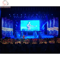 Sinema konserleri etkinlikleri için HD 4K tam renkli P3.9 P4.81 dış mekan için kiralık LED ekran ekran