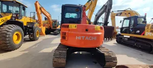 รถขุดขนาดเล็กมือสอง Hitachi ZX75 ใช้แล้วในเซี่ยงไฮ้ ขายรถขุดไฮดรอลิกแบบตีนตะขาบขนาดเล็กของแท้จากญี่ปุ่น - Product Image 5
