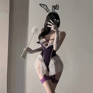 Man Yu Lingerie – Nuisette amincissante en dentelle à volants et bretelles pour femme, modèle 9320 - Product Image 2