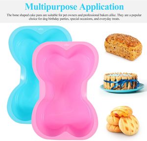 Silicone Cane Oso <span class=keywords><strong>Torta</strong></span> Padella <span class=keywords><strong>per</strong></span> Pet Forma Ossa di Cottura Stampo <span class=keywords><strong>per</strong></span> <span class=keywords><strong>Torta</strong></span> di Compleanno e Cucciolo tratta <span class=keywords><strong>per</strong></span> Gelatine e Caramelle - Product Image 2