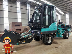 Mélangeur de ciment Seau rétrocaveuse Seau Bétonnière Mobile Auto Chargement Bétonnière à vendre - Product Image 3