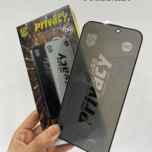 <span class=keywords><strong>Protector</strong></span> de Pantalla de Vidrio Templado para <span class=keywords><strong>iPhone</strong></span> Serie 28 °   Anti Espía Cobertura Total - Product Image 1