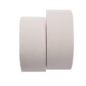 Soft Touch Professional 2-Ply Mix White <b>Jumbo</b> <b>Roll</b> <b>Toilet</b> Paper for Bathrooms and Hotels - Product Image 6