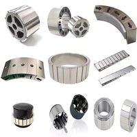 Fabricant d'aimants industriels permanents en NdFeB, aimants en arc N42SH N45SH, aimants en arc en néodyme pour générateur