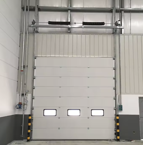 Portes industrielles à vente directe avec dispositifs anti-pincement, portes sectionnelles suspendues et portes de <span class=keywords><strong>garage</strong></span> isolées - Product Image 1