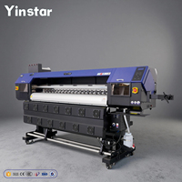 Impresora de Formato Grande Yinstar con Tinta Eco Solvente, 1.8m, 4 Cabezales I3200, Impresora de Vinilo