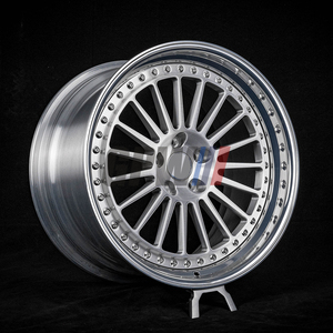 GPW 2 pièces, jantes forgées personnalisées polies pour Audi GT, Lexus GSF, Ferrari F430, Hyundai Veloster N, Chevrolet C8 <span class=keywords><strong>Corvette</strong></span> Split <span class=keywords><strong>5</strong></span> - Product Image 1