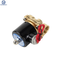 Vanne solénoïde hydraulique Micro 12v 2 pouces 3 pouces 24v 12v Dc 220v Ac électrique pour l'air, pièces de vanne de commande solénoïde
