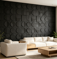 Carreaux muraux autocollants imperméables en PU à motif brique multicolore Nwa, 1 an de garantie, pour usage domestique et divertissement, style moderne