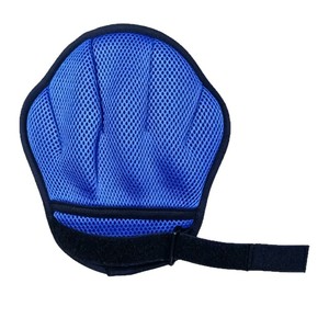 Gant anti-poils pour animaux de compagnie Chuangning, bleu, en forme de coquille, dépoussiéreur électrostatique pour chats à poils longs - Product Image 1