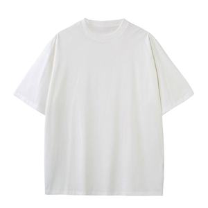 T-shirt en jersey épais 100 % coton 230g, col rond, manches courtes, imprimé, anti-boulochage, grande taille, approvisionnement transfrontalier A23011 - Product Image 6
