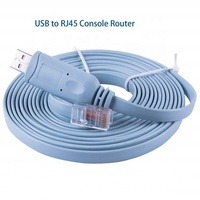Cable USB Consola Cable 6 FT USB a RJ45 Adaptador Serial Compatible