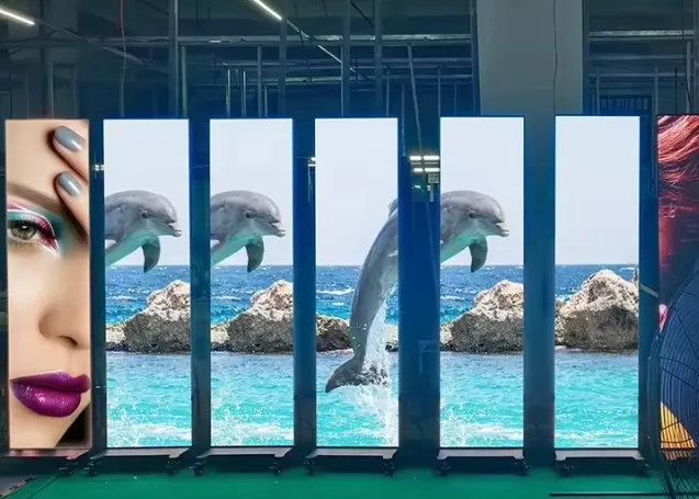 Indoor P2 P2.5 LED Screen Poster Led Display indoor Shop Show Full Color Advertising Led Mirror Screen