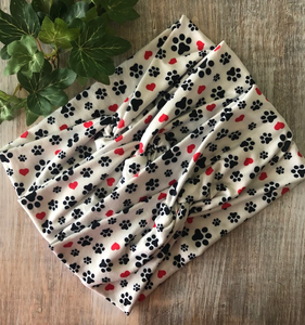 Diadema de corazón para ejercicio de yoga animal <span class=keywords><strong>veterinario</strong></span> femenino con diseño trenzado con estampado de garra - Product Image 4