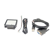 Lector de Códigos de Barras QR 1D 2D Integrado de Alta Rentabilidad, Módulo de Escáner de Códigos de Barras Fijo con USB RS232 para Máquina de Boletos de Quiosco