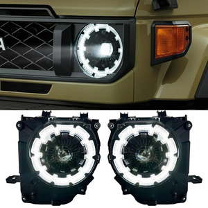 <b>LED</b> <b>Headlights</b> Front Lamp for Land Cruiser 70 75 76 77 78 79 LC70 LC76 LC78 LC79 2024 Accessories - Product Image 2