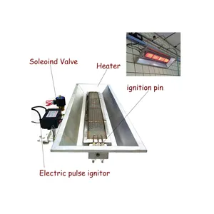 Veilig Gas Besparing Automatische Temperatuurregeling Lpg Infrarood Catalytic Heater Broedmachine