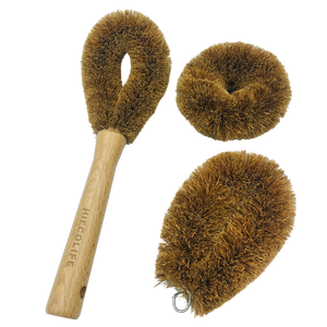 Eco All Nature Household Kitchen Bamboo <strong>Bottle</strong> <strong>Brush</strong> Dish Clean Vegetable Potato Pan Scrub <strong>Brushes</strong> - Product Image 6