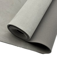 Tissu de revêtement de plafond de voiture en suède avec support en mousse, matériau de remplacement pour la réparation de l'intérieur des voitures, camions et VUS
